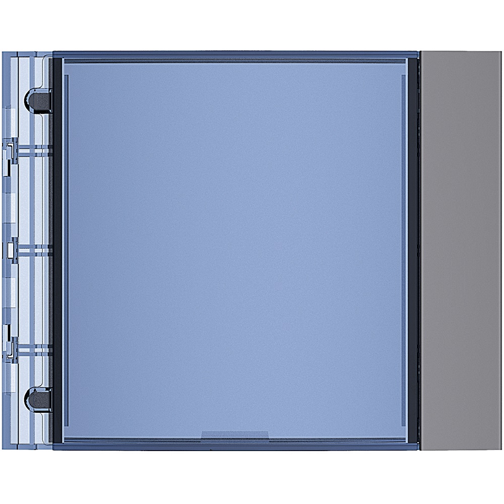 Frontale targa Allstreet compatto per montaggio a incasso applicazioni elettriche singolo modulo resistente