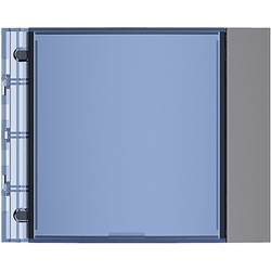 Frontale targa Allstreet compatto per montaggio a incasso applicazioni elettriche singolo modulo resistente