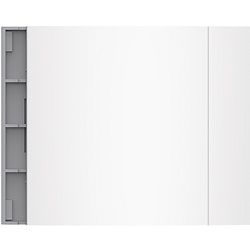 Frontale copriforo Allwhite montaggio incasso modulo singolo elettrico design minimalista