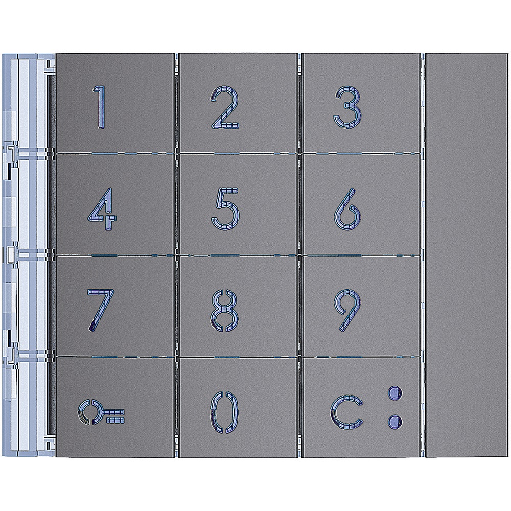 Frontale tastiera Allstreet montaggio incasso design modulare