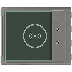 Frontale lettore prossimità RFID compatto montaggio incasso controllo accessi Robur