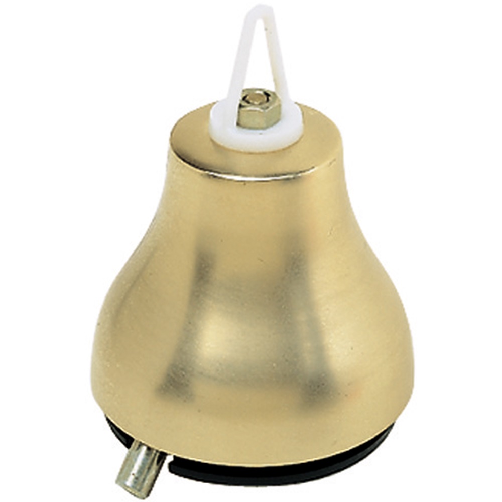 Campana elettrica 24Vac diametro 120mm bronzo con staffa fissaggio parete per segnalazione sonora impianti elettrici