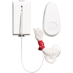 Pulsante unipolare 1P NO 10A 250V a tirante bianco per comando elettrico industriale e civile