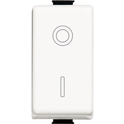 Interruttore elettrico 2 poli 16A 250V bianco per impianti domestici e industriali