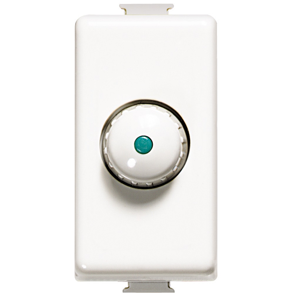 Dimmer Matix deviatore incorporato 230V 60-500W TRIAC/IGBT uso domestico e professionale bianco