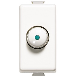 Dimmer Matix deviatore incorporato 230V 60-500W TRIAC/IGBT uso domestico e professionale bianco