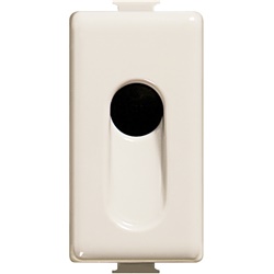 Uscita elettrica diametro 9mm colore avorio senza morsetti per installazioni professionali