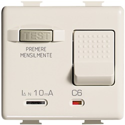 Interruttore magnetotermico differenziale MATIX MAGIC 6A 10mA protezione elettrica residenziale
