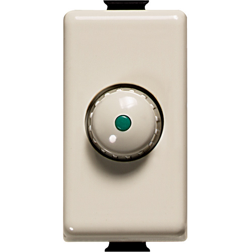 Dimmer Matix Magic con deviatore 230V 60-500W TRIAC/IGBT per impianti residenziali e commerciali colore avorio