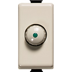 Dimmer Matix Magic con deviatore 230V 60-500W TRIAC/IGBT per impianti residenziali e commerciali colore avorio