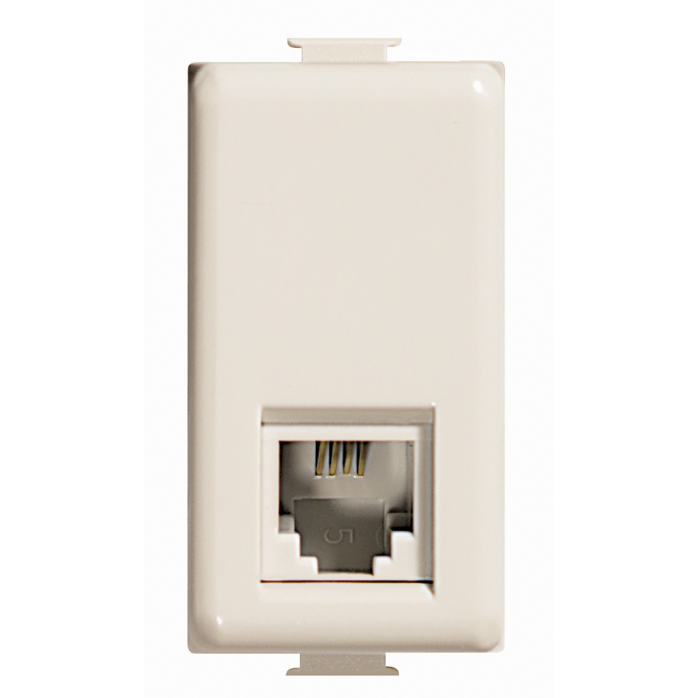 Connettore RJ11 K10 MATIX MAGIC avorio per impianti elettrici residenziali