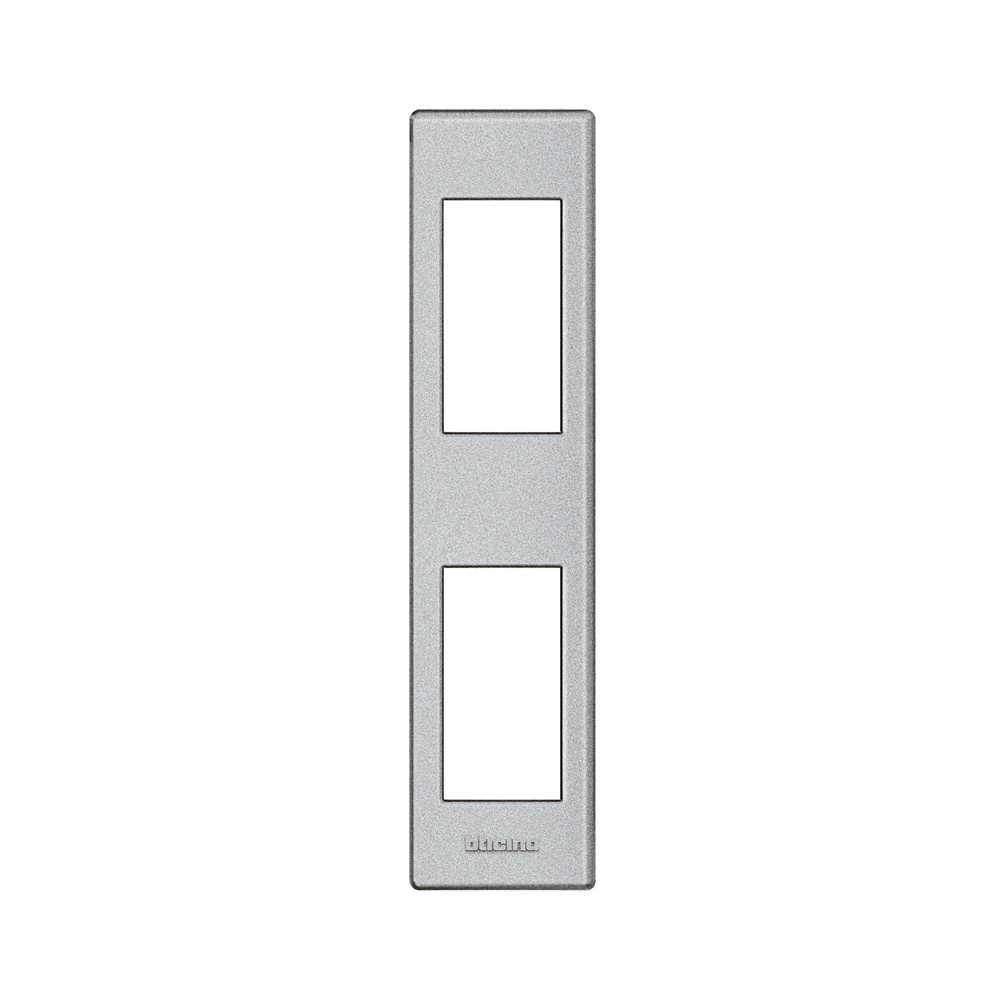 Placca profilato 2 moduli supporto integrato installazione tecnica BTILND4812TE