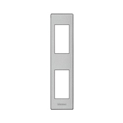 Placca profilato 2 moduli supporto integrato installazione tecnica BTILND4812TE
