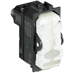 Invertitore 1P 16 AX 250 Vac a vite senza copritasto per impianti elettrici