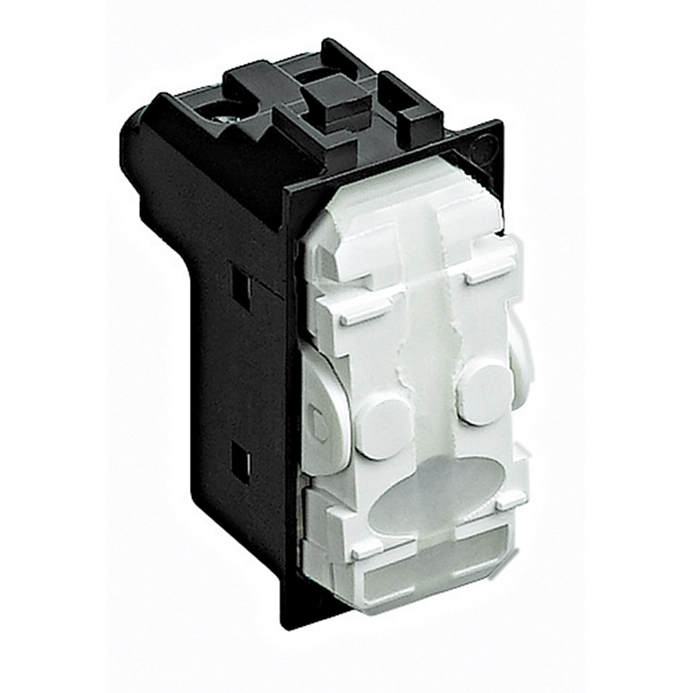 Pulsante elettrico Living Int 1P NO 10A 250Vac per impianti domestici e professionali