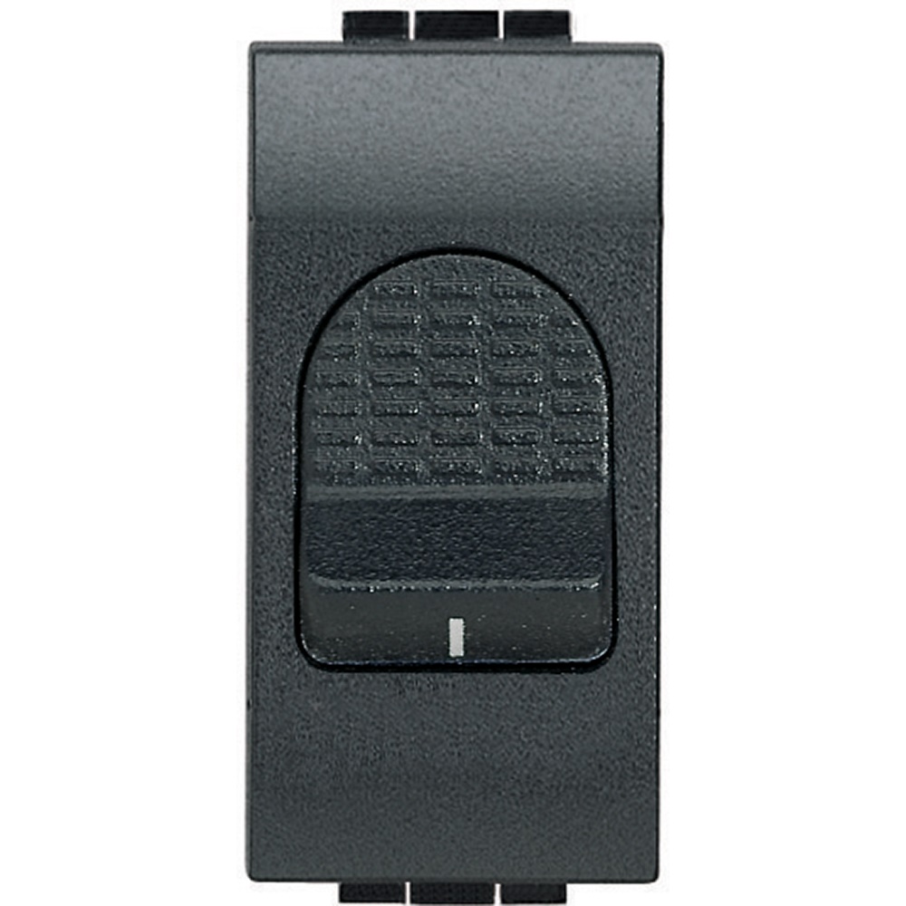Interruttore LivingLight 2P 32A Antracite per impianti elettrici residenziali