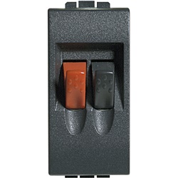Connettore altoparlanti home cinema incasso antracite interno
