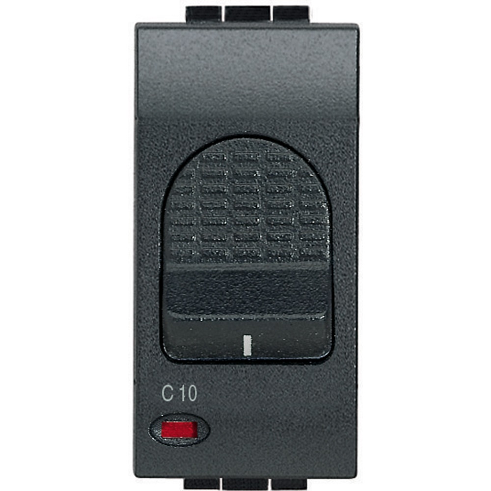Magnetotermico 1P+N 10A 3kA protezione circuiti elettrici domestici e civili