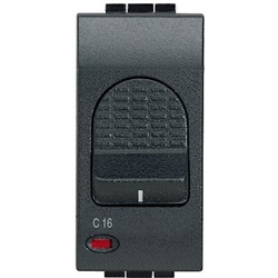 Interruttore magnetotermico bipolare 1P+N 16A 3kA per impianti residenziali e commerciali