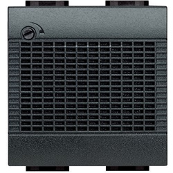 Suoneria elettronica 3 suoni 12Vac/dc antracite living int