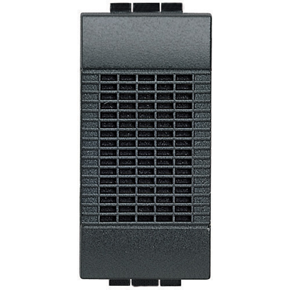Ronzatore 12VAC 5VA segnalazione acustica impianti elettrici domestici industriali antracite