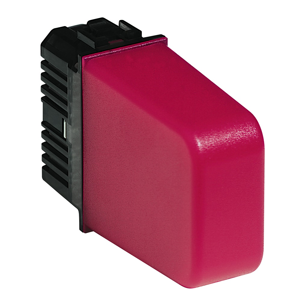 Specula 12V rossa con lampada E10 5W interruttore Living International per controllo visivo elettrico
