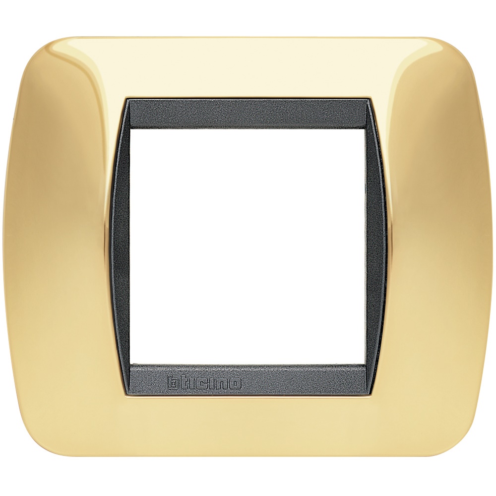 LIVING INT - PLACCA 2 POSTI ORO VER Living