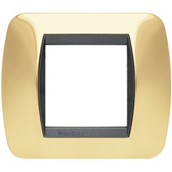 LIVING INT - PLACCA 2 POSTI ORO VER Living