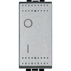 Interruttore bipolare 2P 16A 1 modulo compatto per impianti civili e industriali