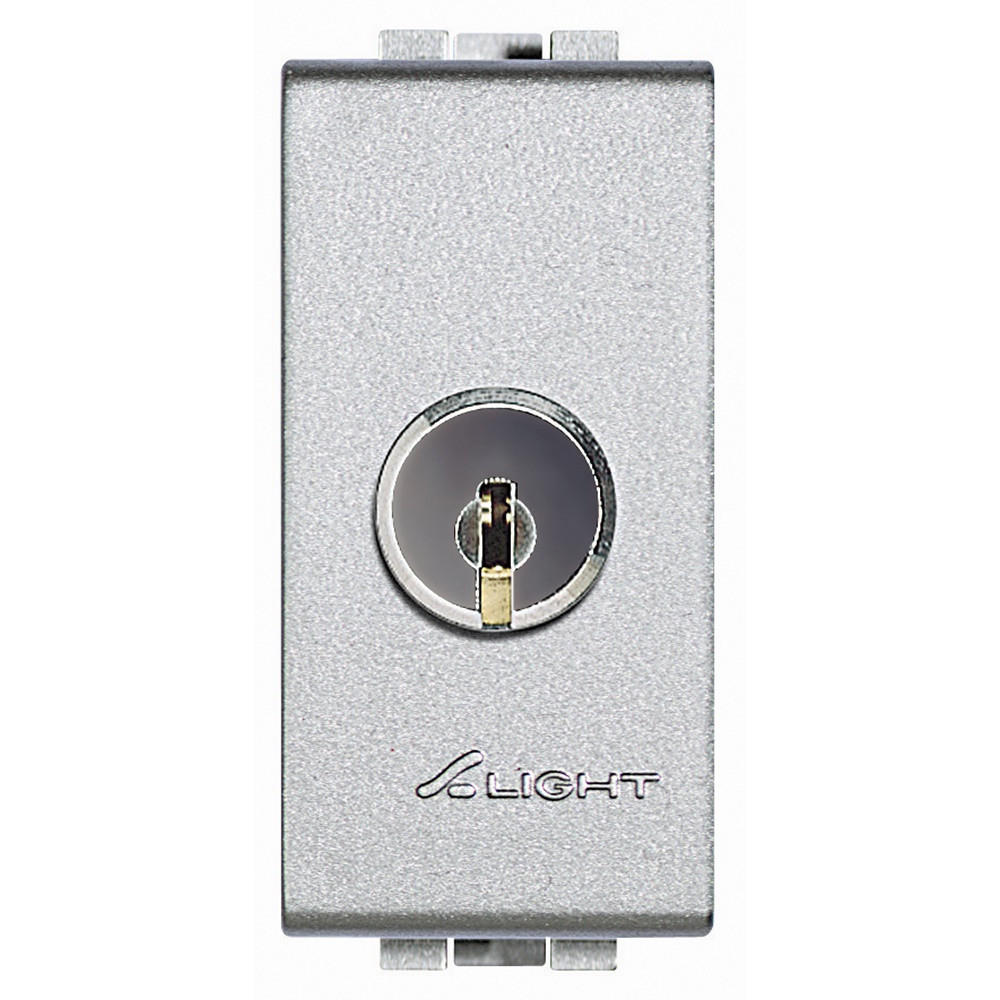 Deviatore elettrico 1P 16A a chiave LIGHT TECH per impianti domestici e industriali