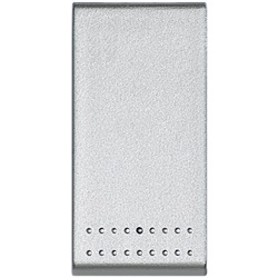 Pulsante unipolare 1P NC 10A 250Vac compatto 1 modulo per impianti civili industriali