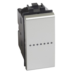 Pulsante assiale 1P NO 10A 250Vac impianti civili industriali