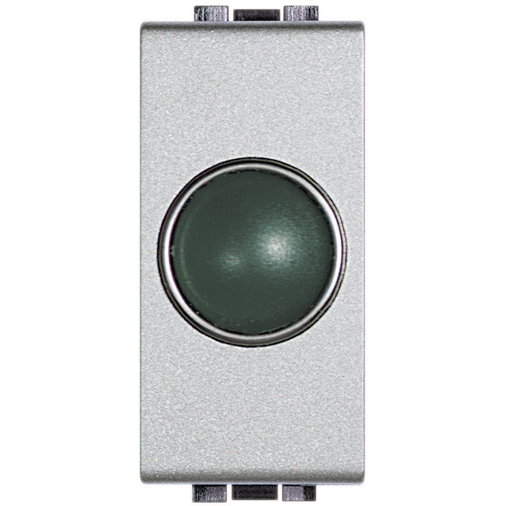 Portalampada spia verde LIGHT TECH con diffusore per LED, segnalazione visiva elettrica efficiente