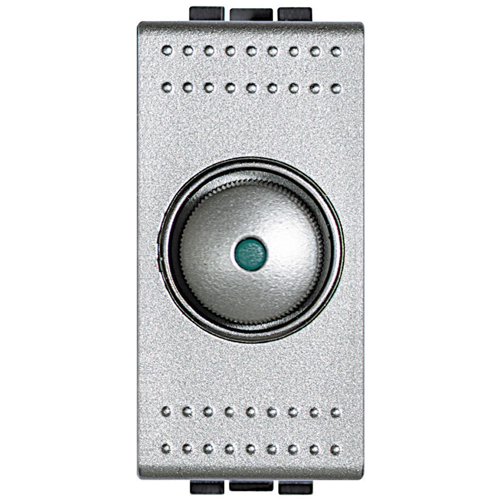 Dimmer resistivo 500W con deviatore integrato per controllo illuminazione residenziale e commerciale