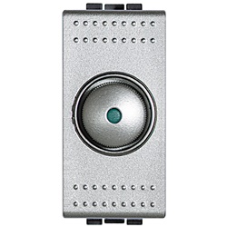 Dimmer resistivo 500W con deviatore integrato per controllo illuminazione residenziale e commerciale
