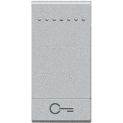 Copritasto 1 modulo con chiave e lente illuminabile per applicazioni elettriche sicurezza alta qualità