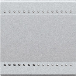 Copritasto illuminabile neutro 1 funzione 2 moduli per comandi Tech