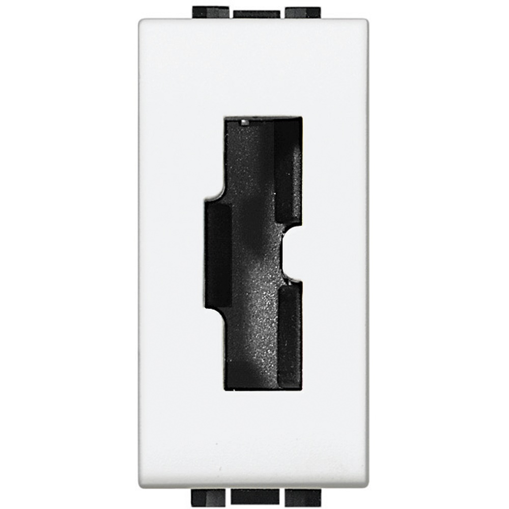 Presa sicurezza irreversibile 2P+T 10A 250V bianco per spina art.2200NA/2200NN