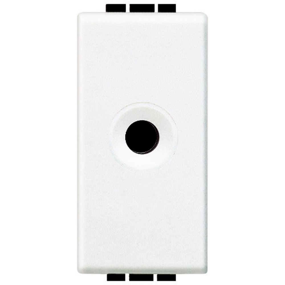 Predispositore jack 48V 10A bianco installazioni civili residenziali