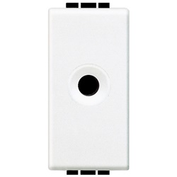 Predispositore jack 48V 10A bianco installazioni civili residenziali