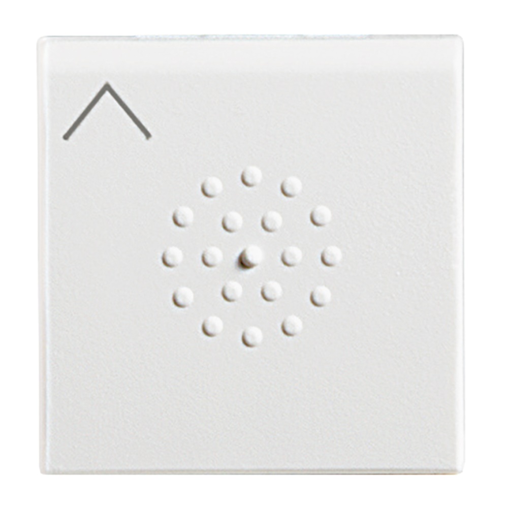Copritasto doppio pulsante simbolo freccia bianco per art. N4027 N4037 confezione 10 pezzi