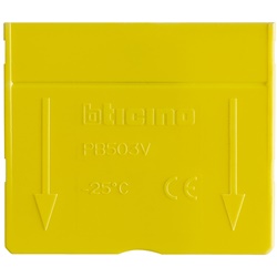 Separatore scatola elettrica 3 moduli PB503 per pareti divisorie cartongesso doppia lastra