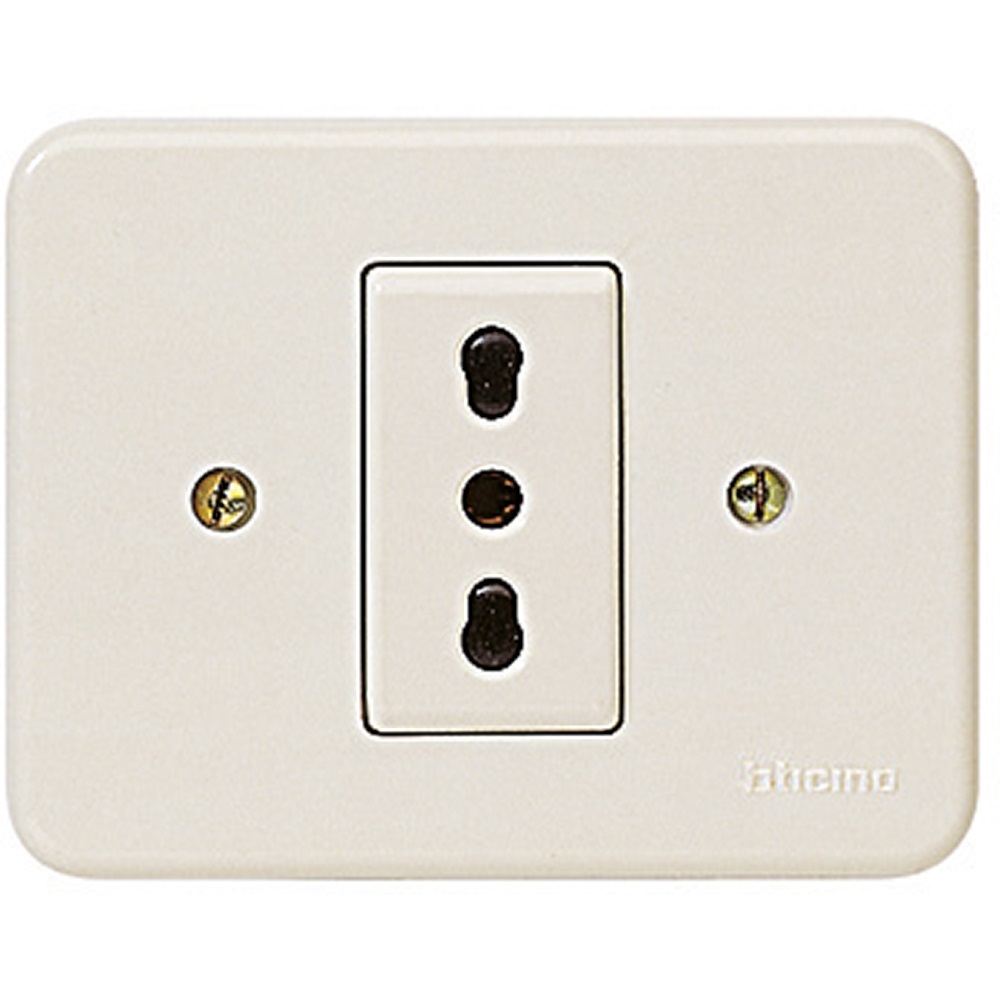 KIT - PRESA DOMINO 2P+T 10/16A BIPA