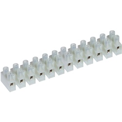 Morsettiera nylon 12 morsetti 2,5mmq kit serraggio conduttori elettrico industriale