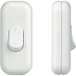Deviatore volante serie 62 2A 250V bianco per cavi flessibili kit blister