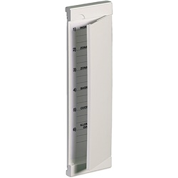 Pannello identificazione Multibox bianco per affiancamento 2 scatole elettriche
