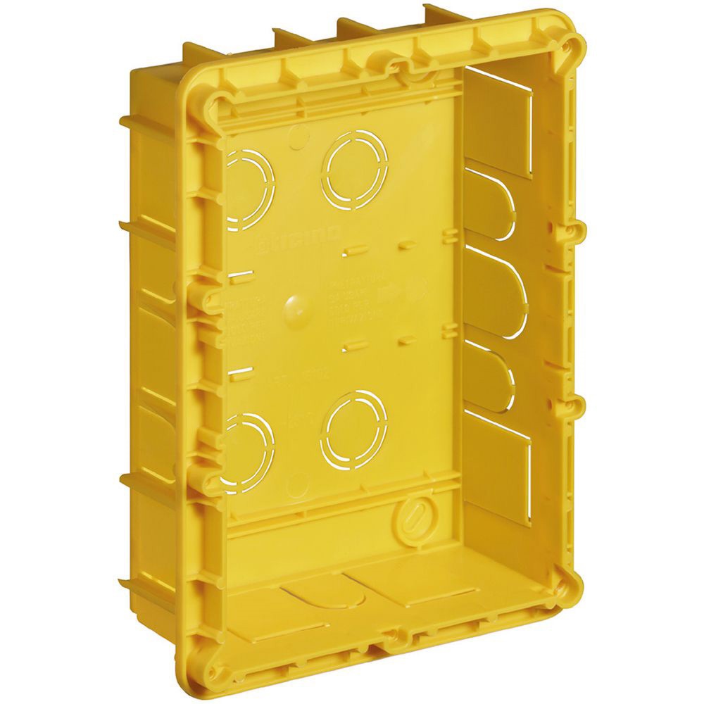 Scatola multifunzionale Multibox 2 moduli per impianti elettrici civili e industriali resistente e compatta