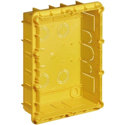 Scatola multifunzionale Multibox 2 moduli per impianti elettrici civili e industriali resistente e compatta