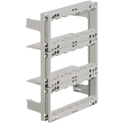 Multibox telaio 3 supporti moduli LivingLight installazione impianti elettrici modulari
