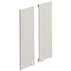 Portello 1 modulo Multibox bianco per sistemi contenimento elettrico quadro e derivazione